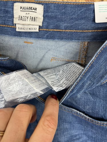 Baggy džíny PULL&BEAR s podílem bavlny a elastanu