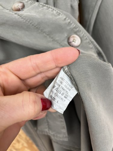 Košilové šaty Ajlajk 100 % tencel