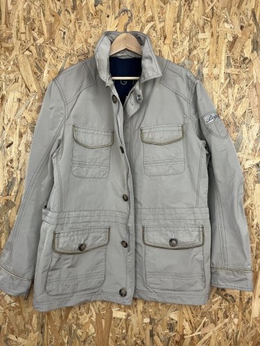 Pánská parka Bogner 100 % polyamid a 100 % kůže