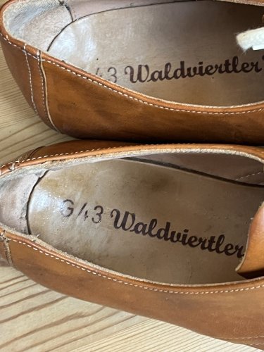 Pánské boty Waldviertler 100 % kůže