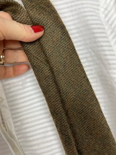 Vlněná kravata Made in Austria 100 % vlna