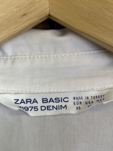 Bavlněná košile ZARA 100 % bavlna