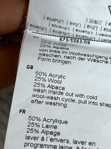 Svetr CINQUE 25 % vlna 25 % alpaka