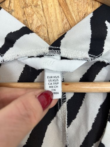 Oversize šaty H&M 100 % polyester
