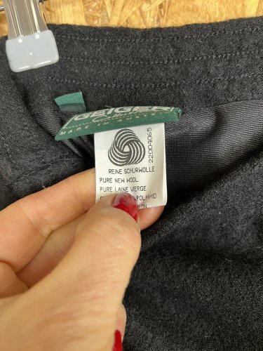 Dlouhá sukně Geiger 100 % vlna