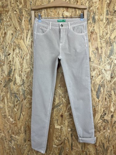 Skinny džíny Benetton s podílem bavlny a elastanu