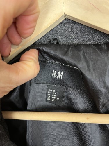 Pánský křivák H&M 57 % vlna