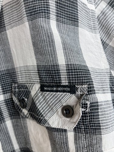 Bavlněná košile Maison Scotch 100 % bavlna