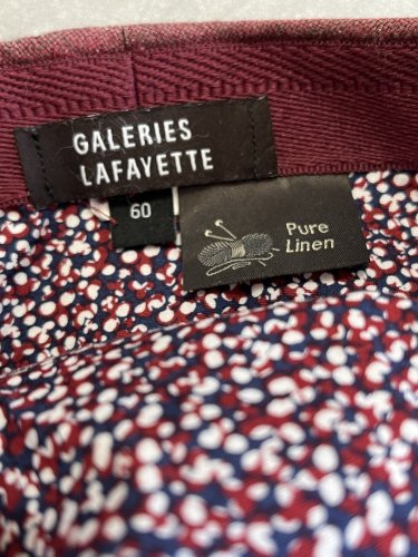 Bekovka Galeries Lafayette 100 % len