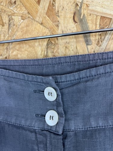 Široké kalhoty Made in Italy 100 % len