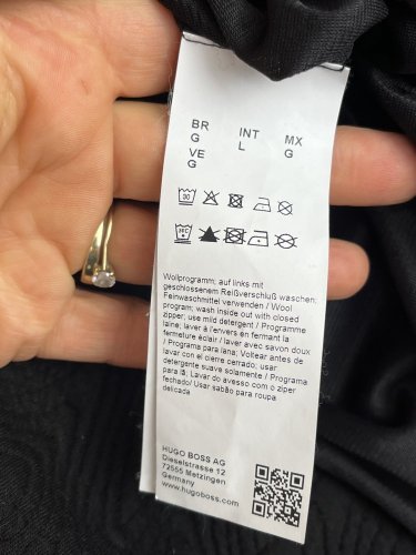 Šaty Hugo Boss 82 % polyester