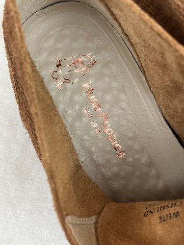 Kožené boty HushPuppies 100 % kůže