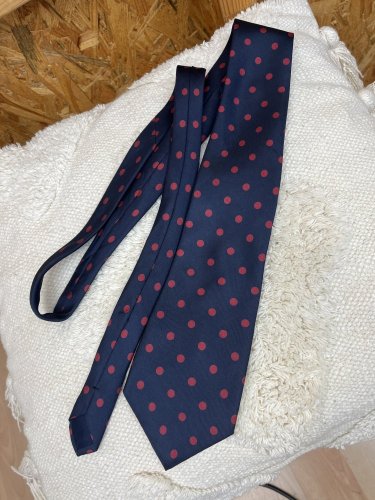 Hedvábná kravata Made in Italy 100 % hedvábí