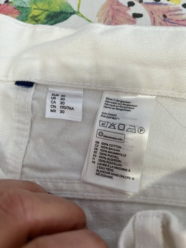 Trhané kraťasy H&M 100 % bavlna