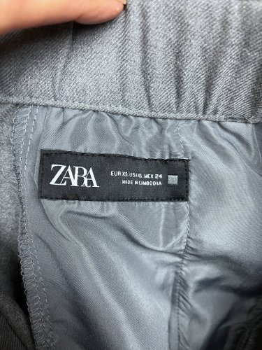 Široké kalhoty ZARA 70 % polyester