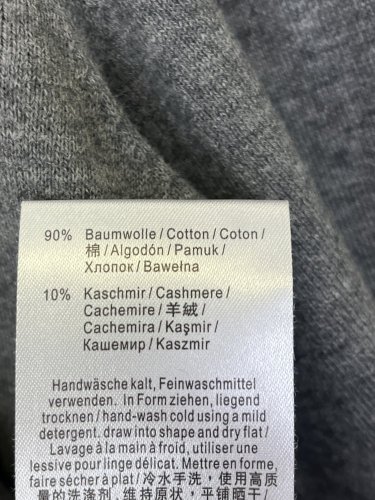 Pánský přírodní svetr JOOP! 90 % bavlna 10 % kašmír