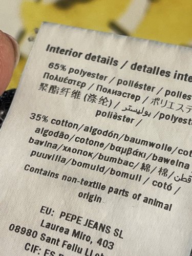 Džíny Pepe Jeans 35 % bavlna 65 % polyester