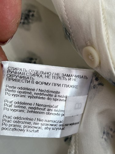 Košile sandwich 100 % viskoza