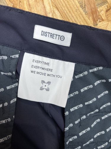 Pánské kalhoty Distretto s podílem polyamidu a viskozy