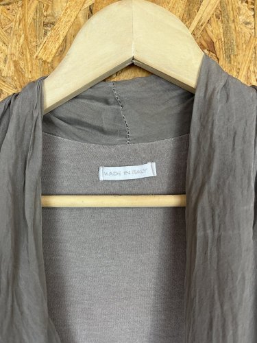 Hedvábný top Made in Italy 100 % hedvábí