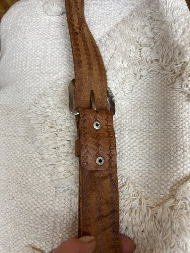 Kožený pásek Made in Italy 100 % kůže