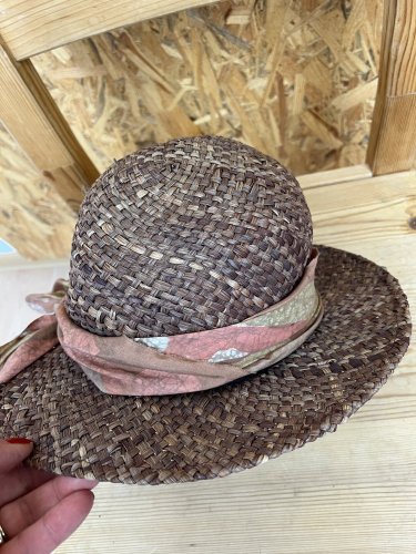 Slaměný klobouk Made in Italy 100 % papír