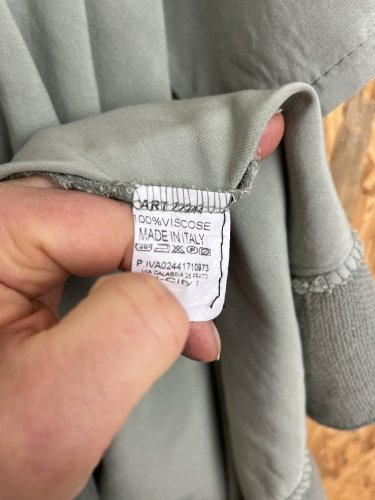 Oversize šaty Made in Italy 100 % viskoza