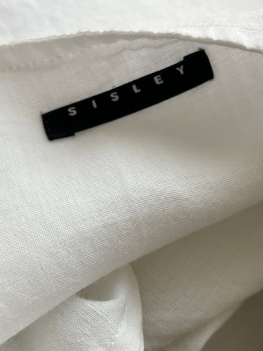 Sukně Sisley 100 % ramie