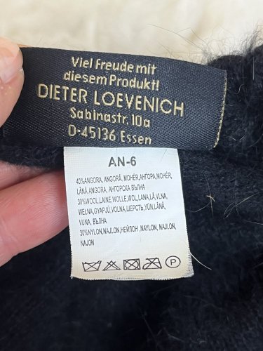 Čepice Loevenich 40 % angora 30 % vlna