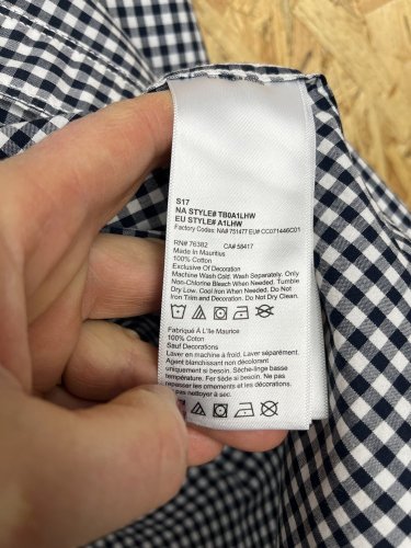 Pánská košile Timberland 100 % bavlna