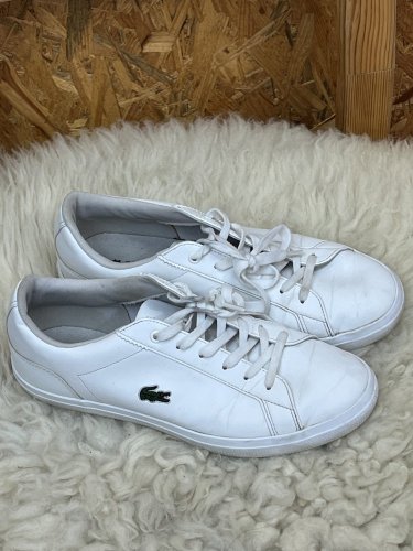 Kožené tenisky Lacoste 100 % kůže