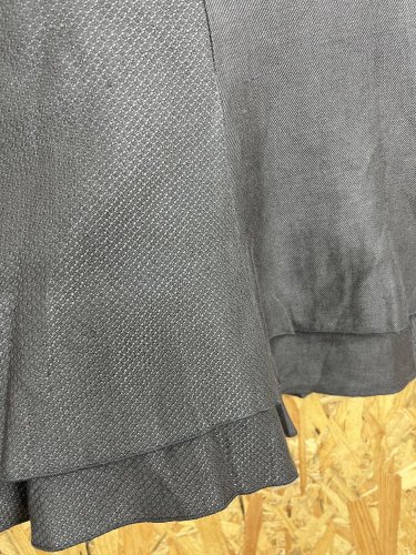 Přírodní sukně Marie Méro 60 % len 40 % vlna