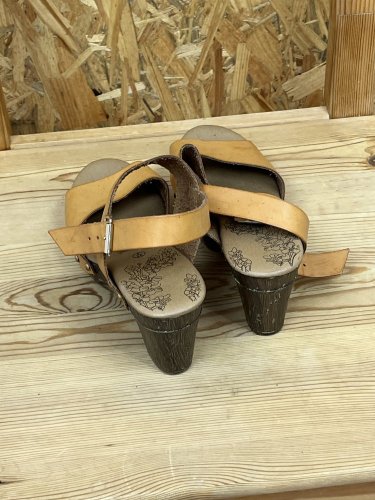 Kožené dřeváky Made in Italy 100 % kůže