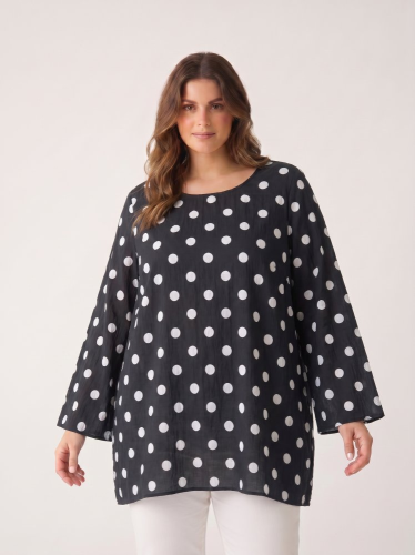 Oversize tunika H&M 72 % polyester
