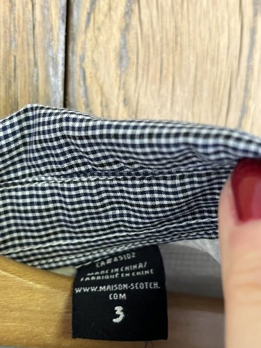 Bavlněná košile Maison Scotch 100 % bavlna