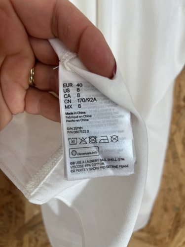 Tunika H&M 51 % viskoza 49 % bavlna