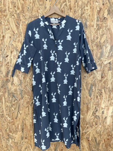 Košilové šaty Made in India 100 % bavlna