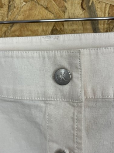 Bavlněná sukně Calvin Klein 98 % bavlna