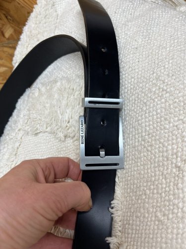 Kožený pásek René Lezard 100 % kůže