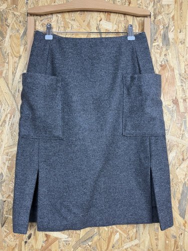 Vlněná sukně ZARA 58 % vlna