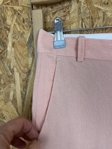 Přírodní kalhoty ZARA s podílem bavlny a lnu