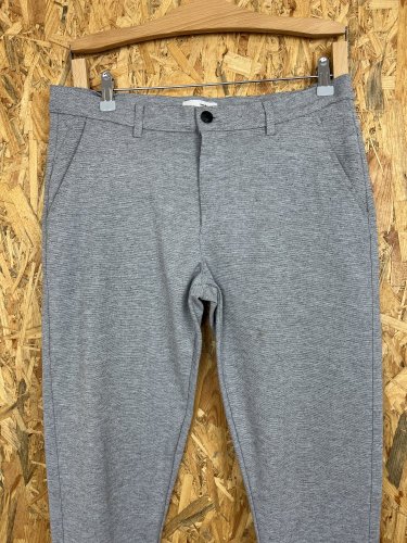 Pánské kalhoty Solid 70 % polyester 25 % viskoza