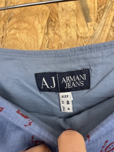 Bavlněná sukně Armani jeans 100 % bavlna