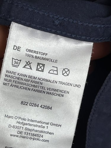 Pánská košile Marc O´Polo 100 % bavlna