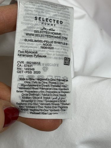 Pánská košile Selected Homme 100 % bavlna