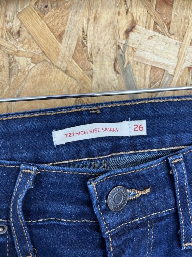 Skinny džíny LEVIS 87 % bavlna