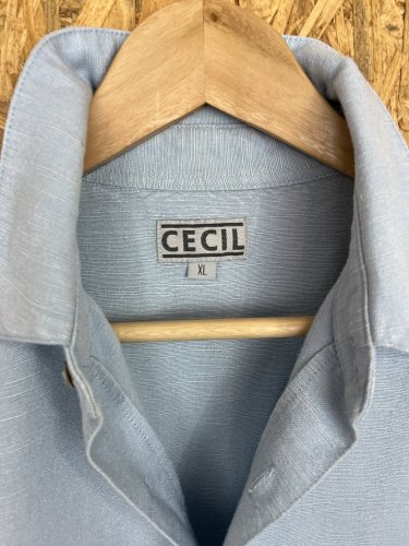 Pánská košile Cecil 55 % ramie 45 % viskoza