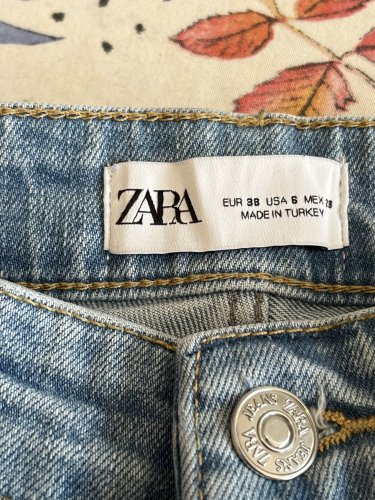 Skinny džíny ZARA 94 % bavlna
