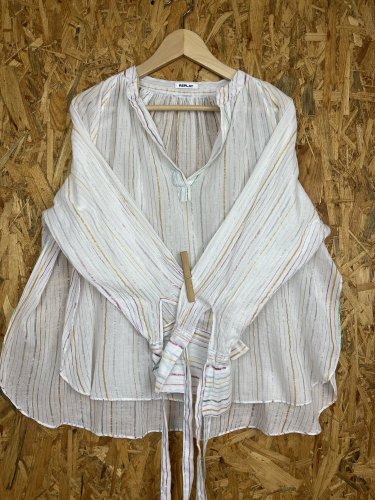 Bavlněná tunika Replay 95 % bavlna