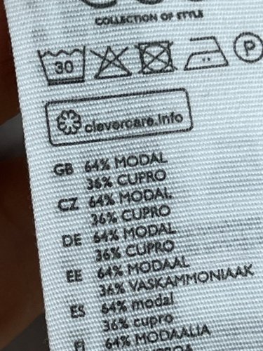 Tunika COS 64 % modal 36 % cupro